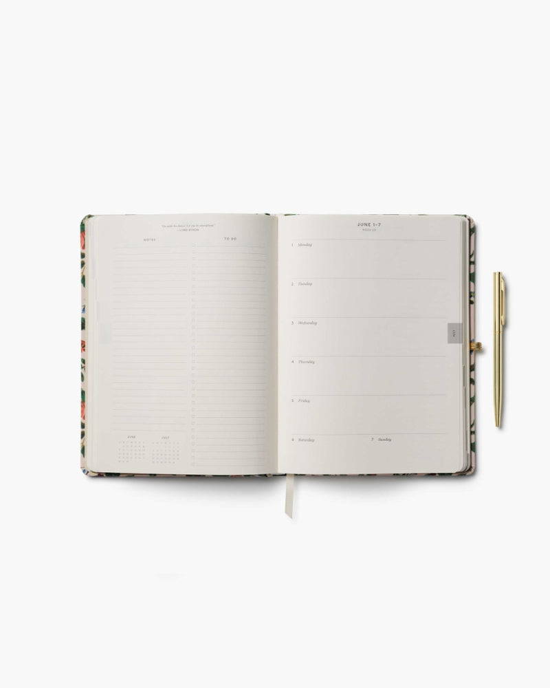 
                      
                        Hardcover Planner W/ Pen 2026 - Gracie
                      
                    