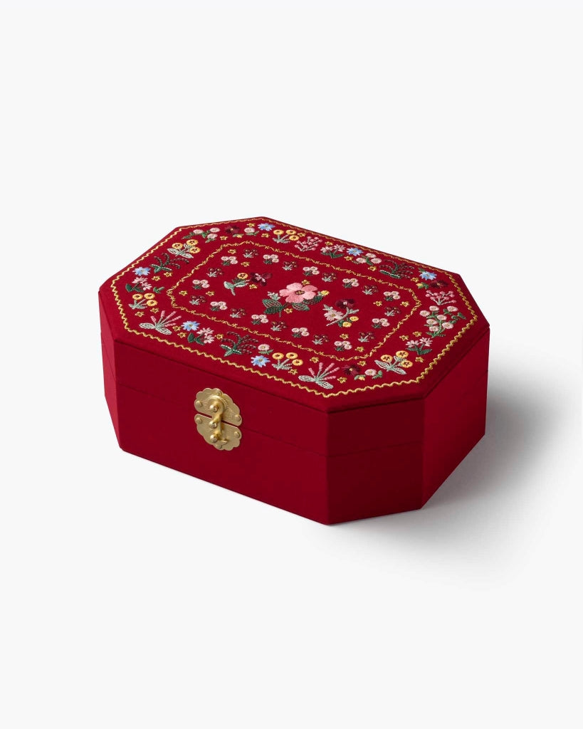 Embroidered Jewelry Box - Gemma [PRE ORDER]