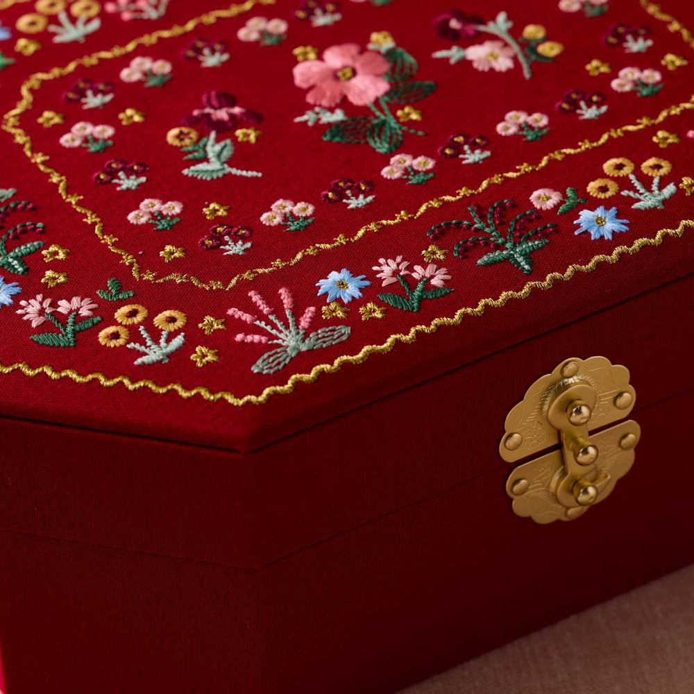 Embroidered Jewelry Box - Gemma [PRE ORDER]