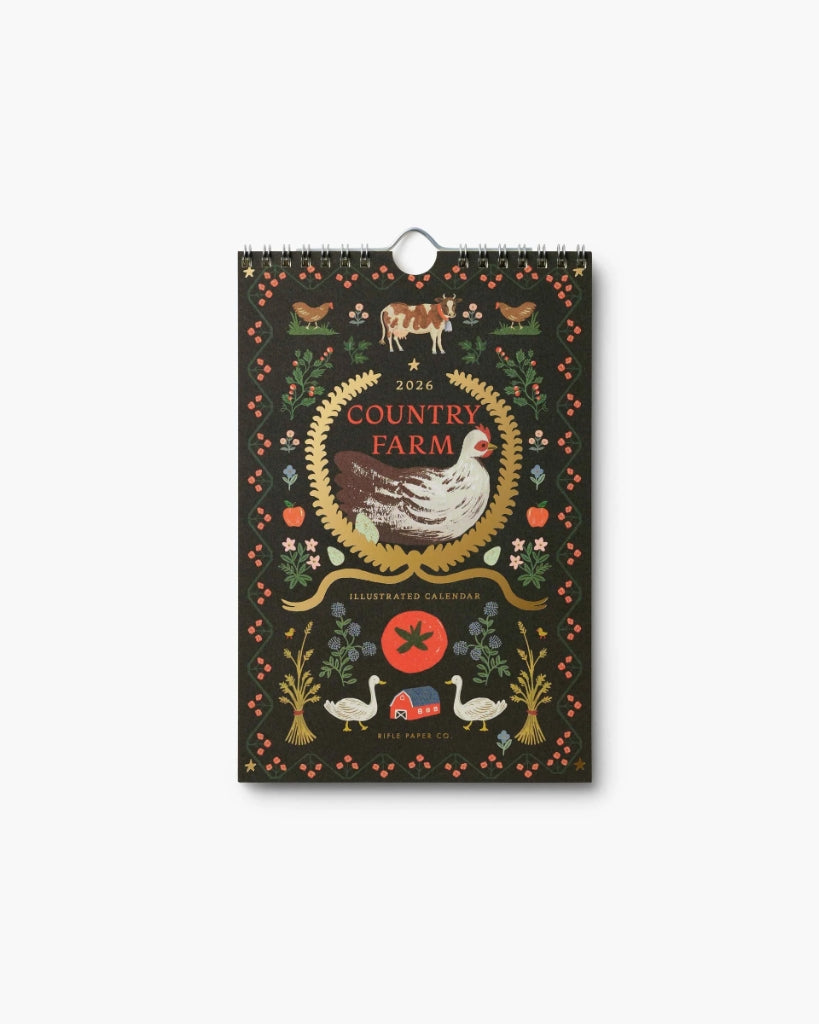Kitchen Calendar 2026 - Country Farm