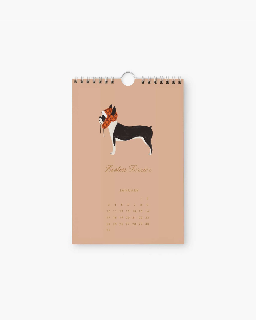 Kitchen Calendar 2027 - Dog Of The Month [PRE ORDER]