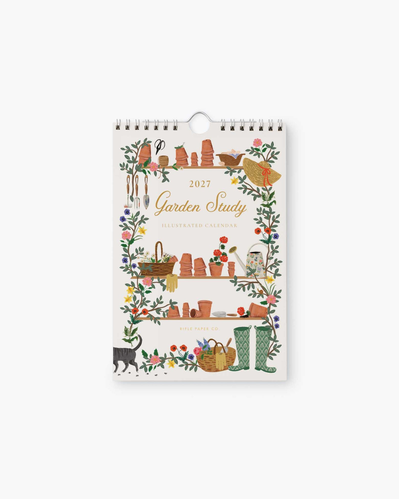 Kitchen Calendar 2027 - Garden Study