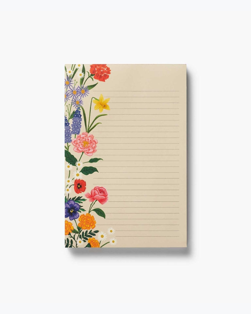 Memo Notepad - Garden Study