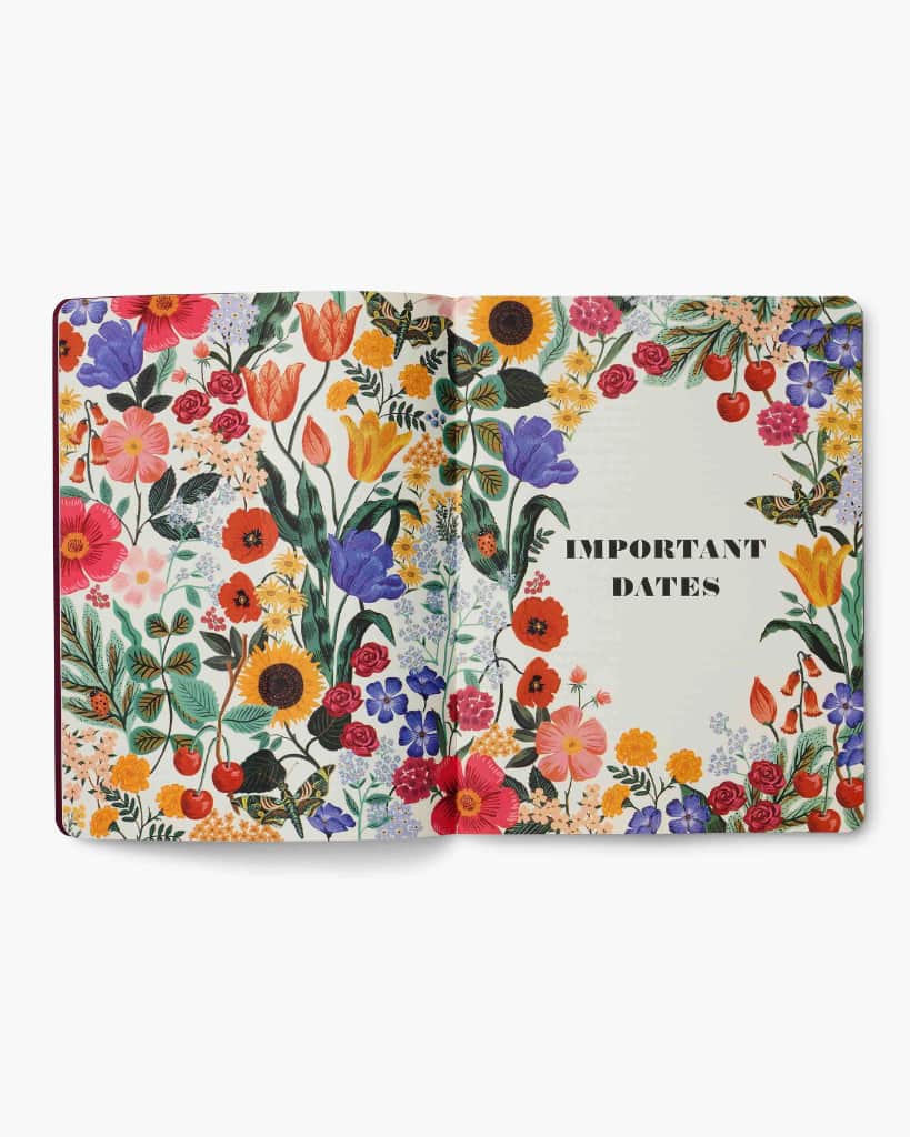 Rifle Paper Co Monthly Planner 2024 Blossom A Little Bird Told Me Rifle paper co monthly planner 2024 blossom a little bird told me