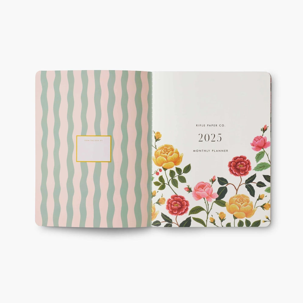 Monthly Planner 2025 - Roses