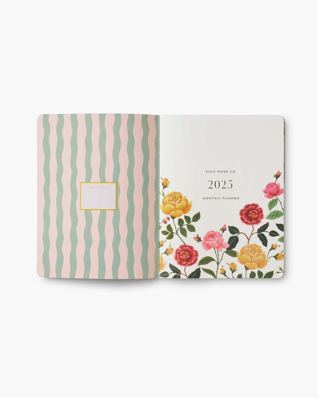 Monthly Planner 2025 - Roses