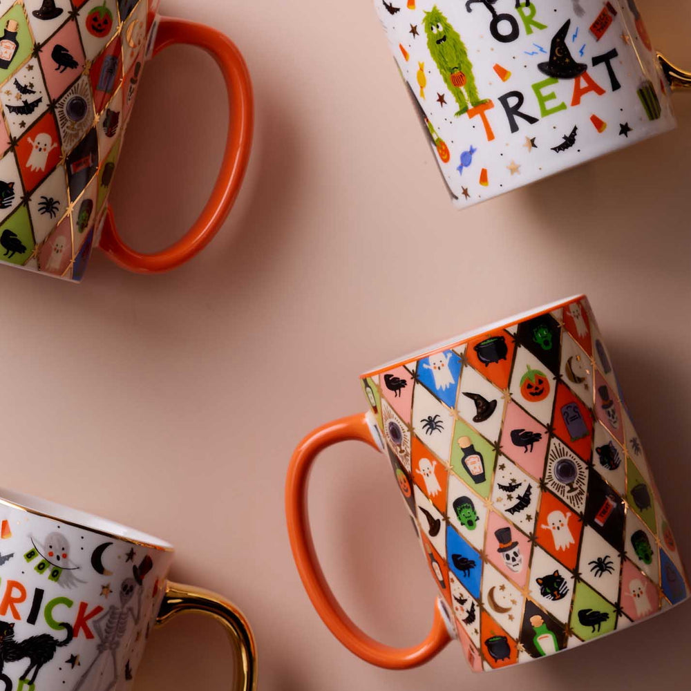 
                      
                        Porcelain Mug - Halloween Argyle [PRE ORDER]
                      
                    