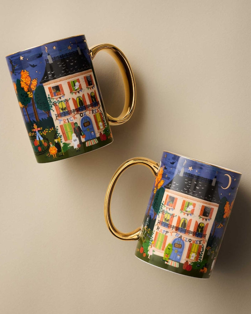 Porcelain Mug - Haunted House [PRE ORDER]
