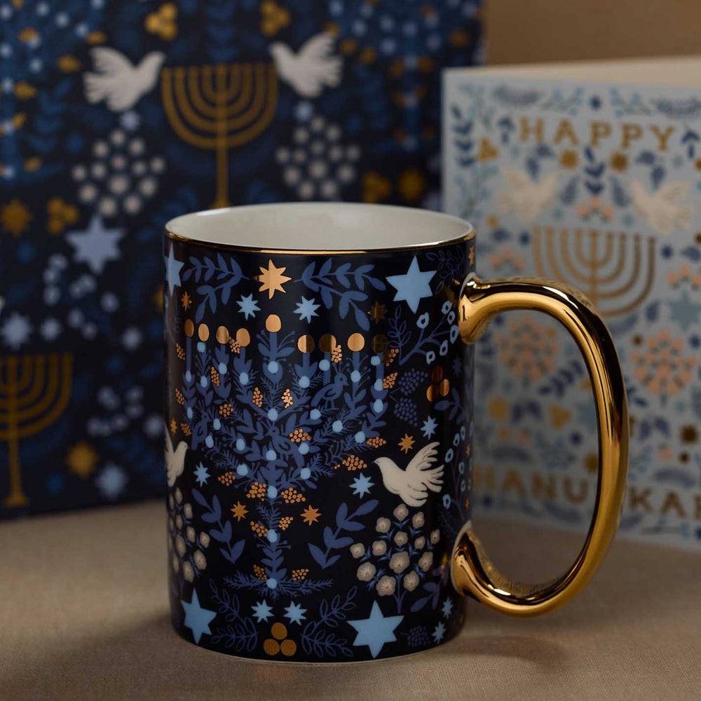 
                      
                        Porcelain Mug - Laurel Menorah [PRE ORDER]
                      
                    