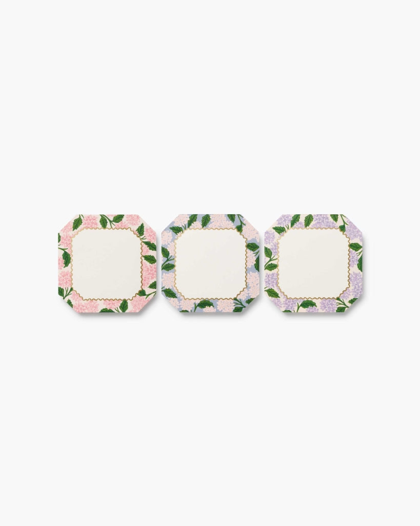 Mini Notepad Trio - Pink Hydrangea