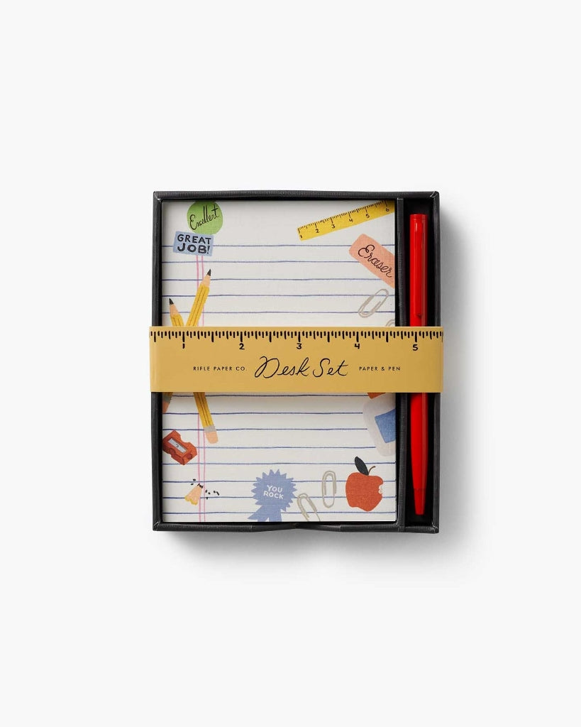 Note Writing Set - Schoolhouse [PRE ORDER]