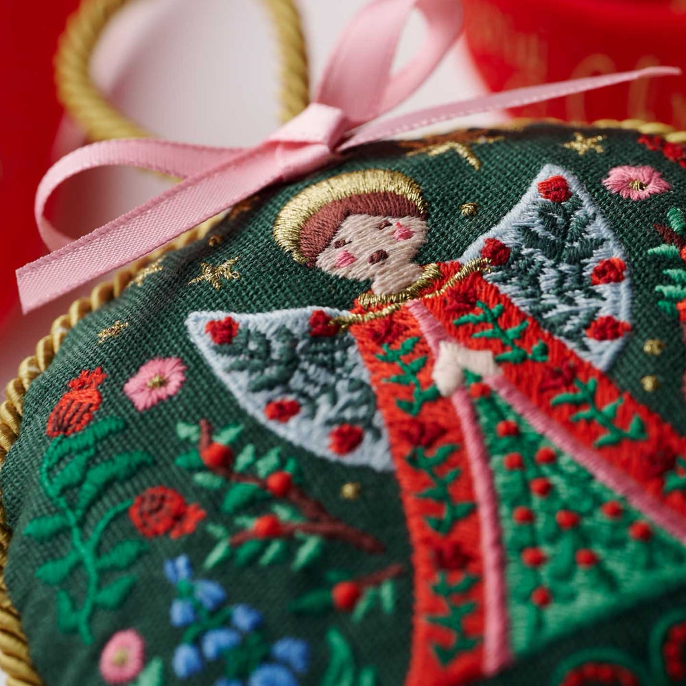 
                      
                        Embroidered Ornament - Angel [PRE ORDER]
                      
                    