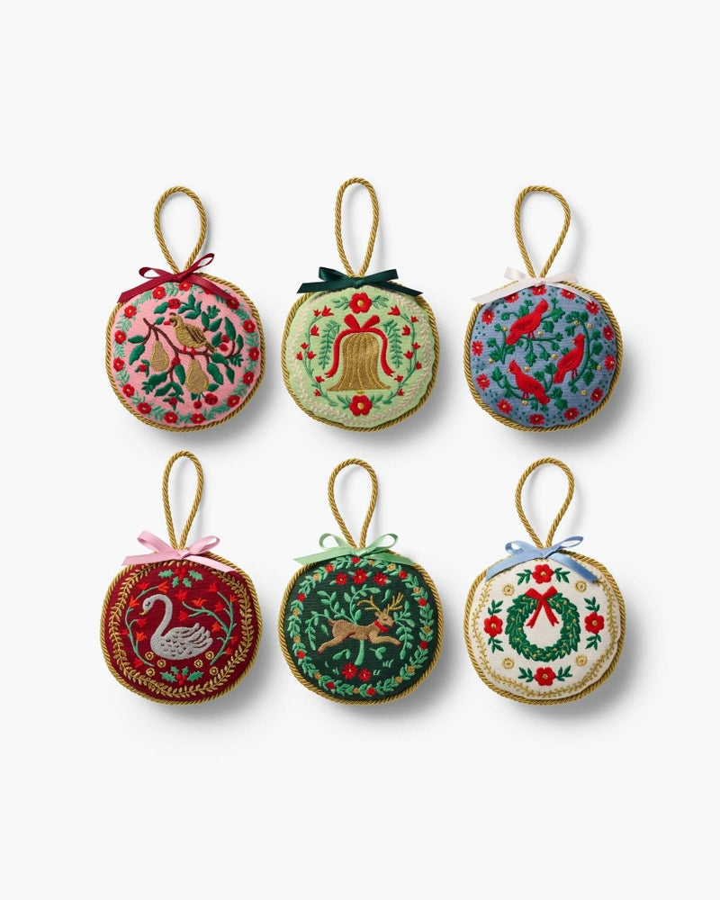 Embroidered Ornaments - Christmastide [PRE ORDER]