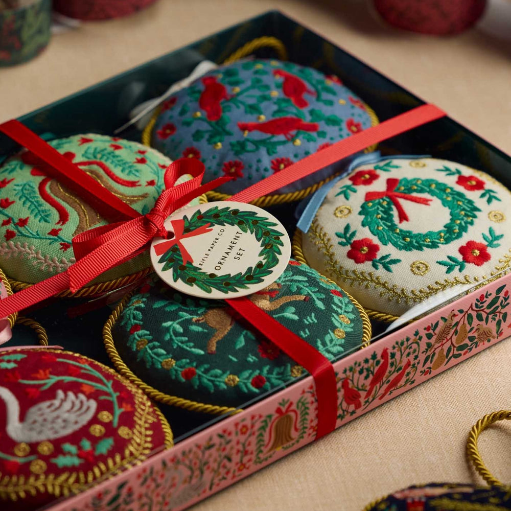 Embroidered Ornaments - Christmastide [PRE ORDER]