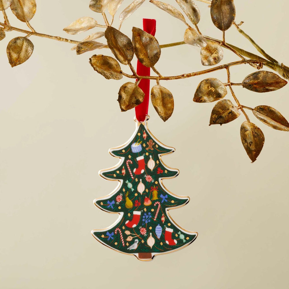 Porcelain Ornament - Holiday Tree [PRE ORDER]