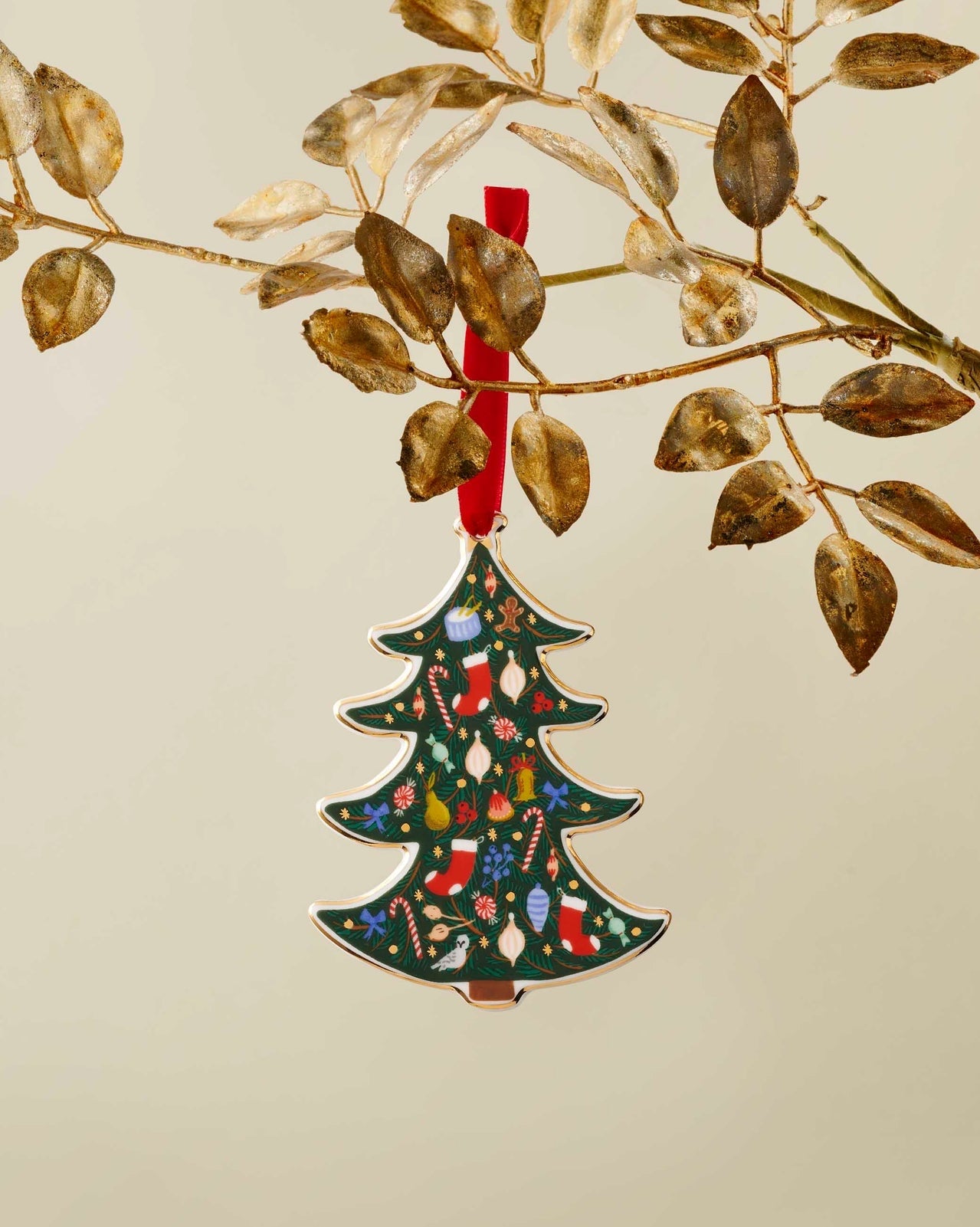 Porcelain Ornament - Holiday Tree [PRE ORDER]