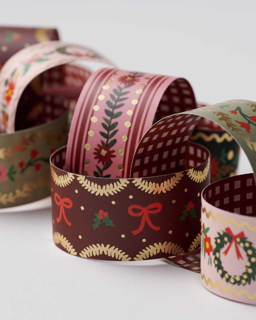 Paper Chain Kit - Holly Jolly [PRE ORDER]