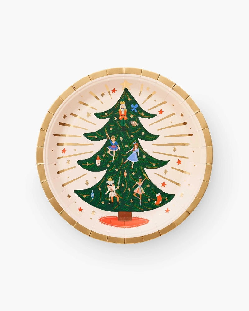 Large Paper Plates - Holiday [PRE ORDER]