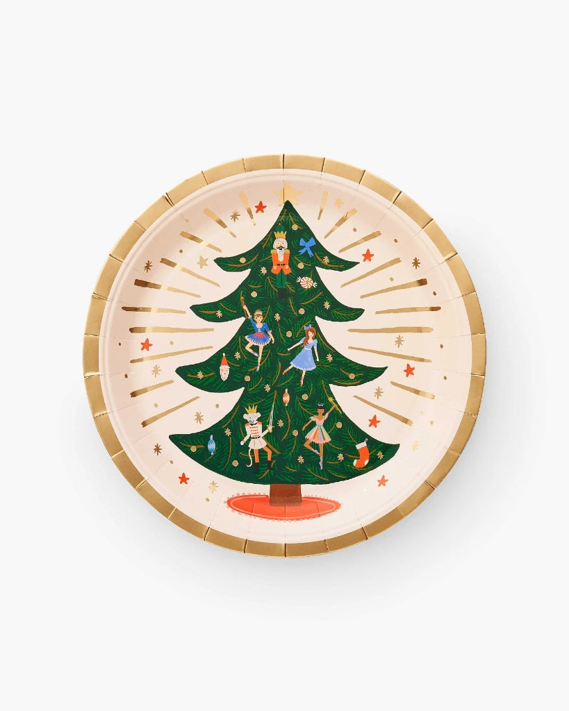 Large Paper Plates - Holiday [PRE ORDER]