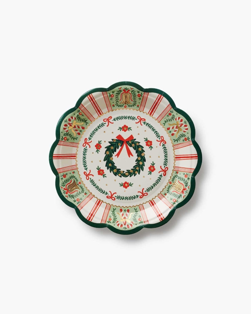 Small Paper Plates - Holly Jolly [PRE ORDER]