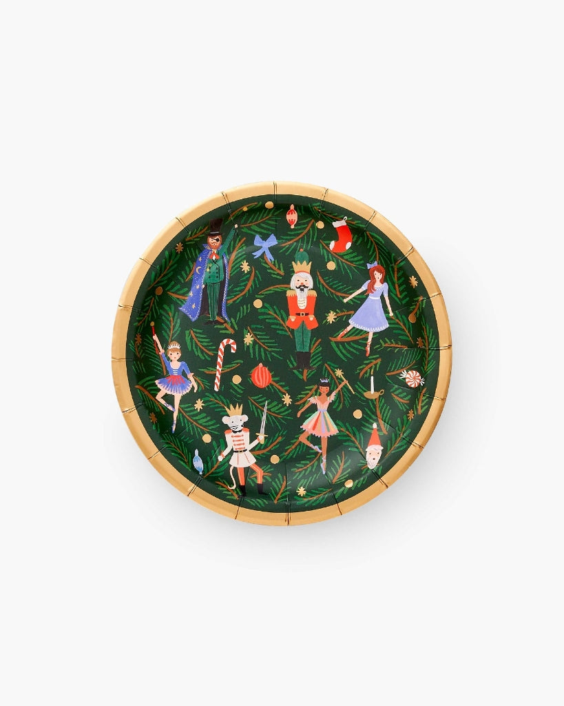 Small Paper Plates - Nutcracker [PRE ORDER]