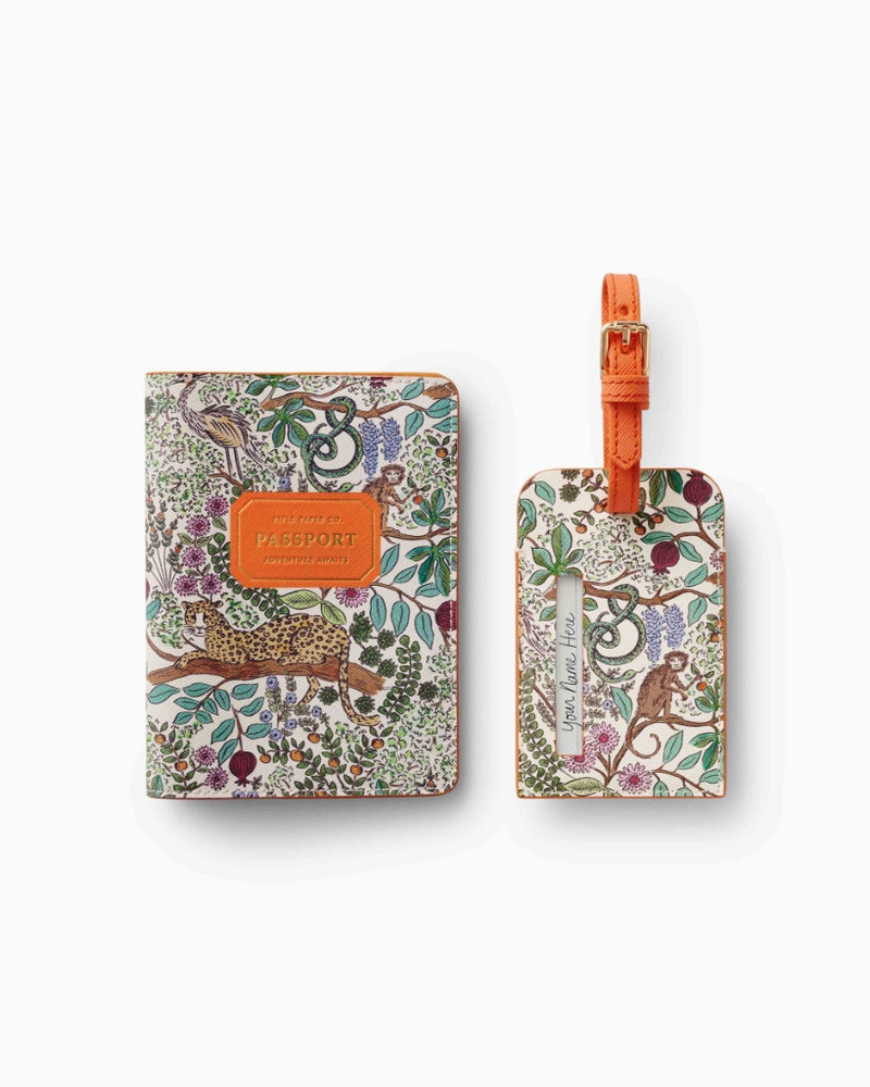 Passport & Luggage Tag Set - Safari [PRE ORDER]