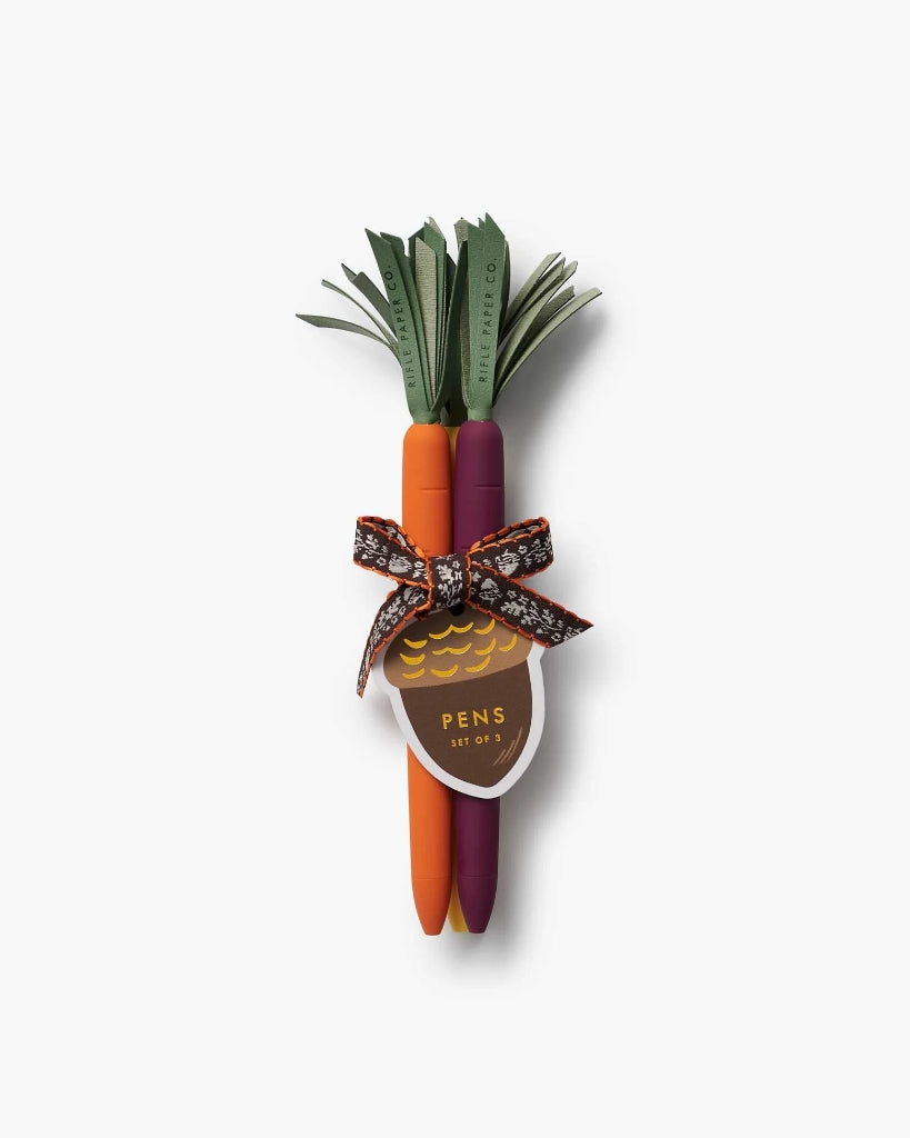Pen Set - Bunch of Carrots Tricolore [PRE ORDER]