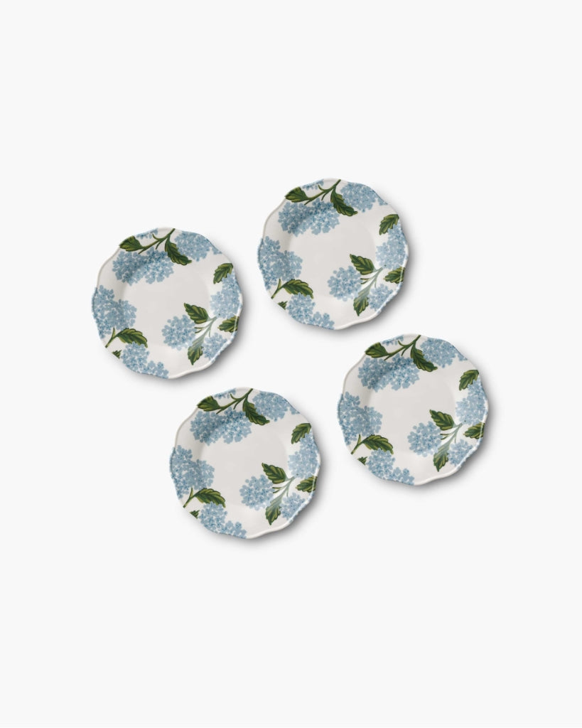 Assorted Dessert Plates - Hydrangea [PRE ORDER]