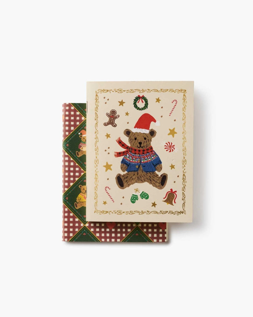 Pocket Notebooks Pair Of 2 - Beary Christmas [PRE ORDER]