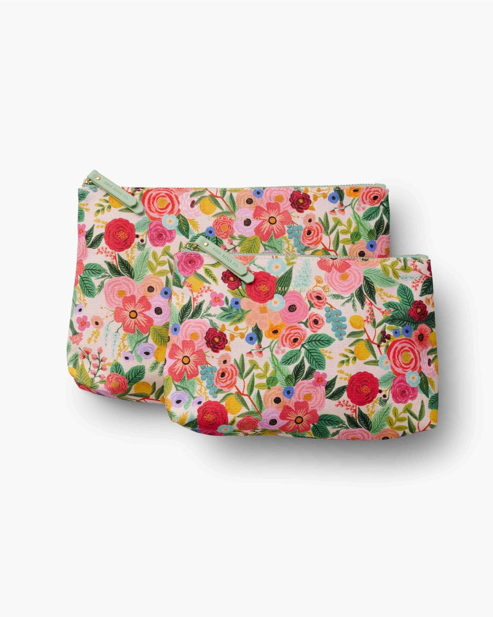 Zippered Pouch Set - Garden Party