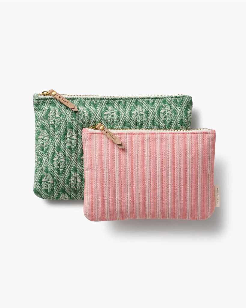 Quilted Pouch Set - Rose Study [PRE ORDER]
