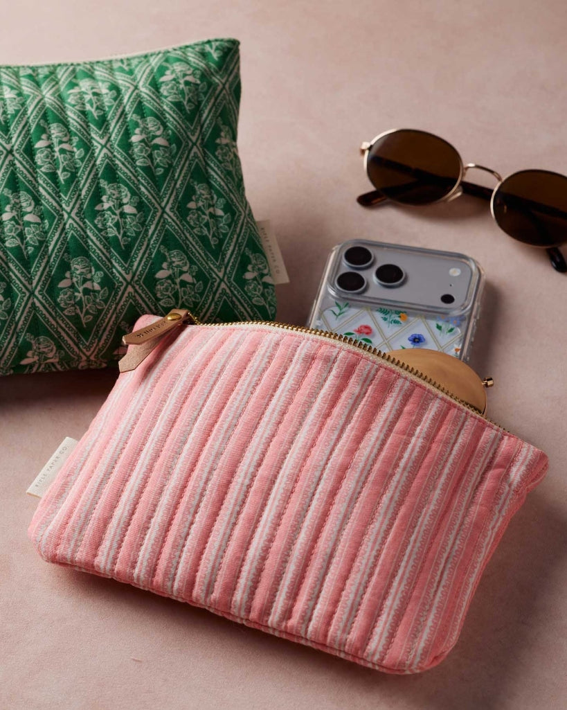 Quilted Pouch Set - Rose Study [PRE ORDER]
