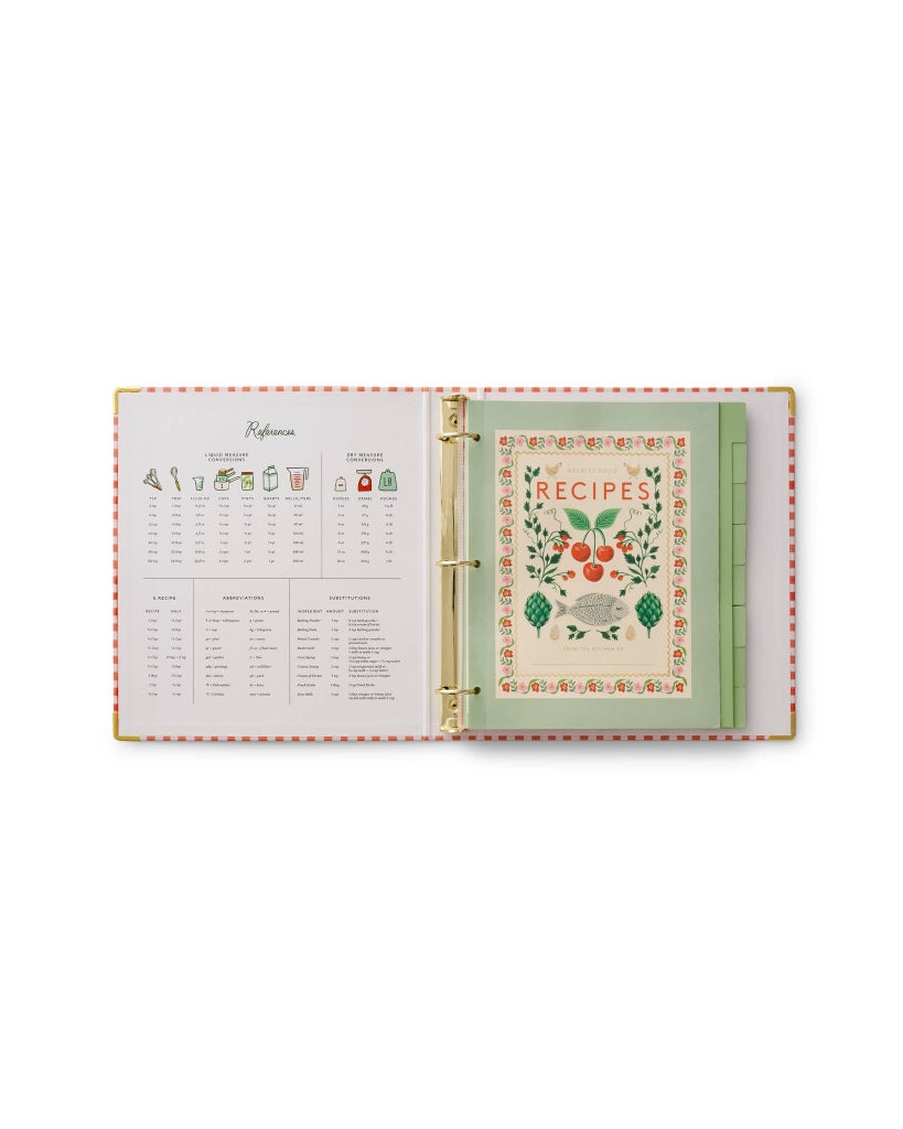 Recipe Binder - Cherry Farm