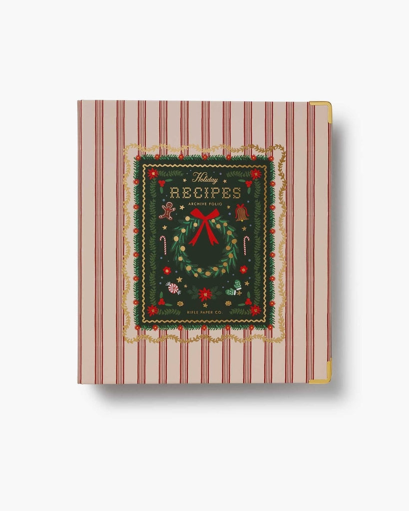 Recipe Binder - Holly Jolly [PRE ORDER]