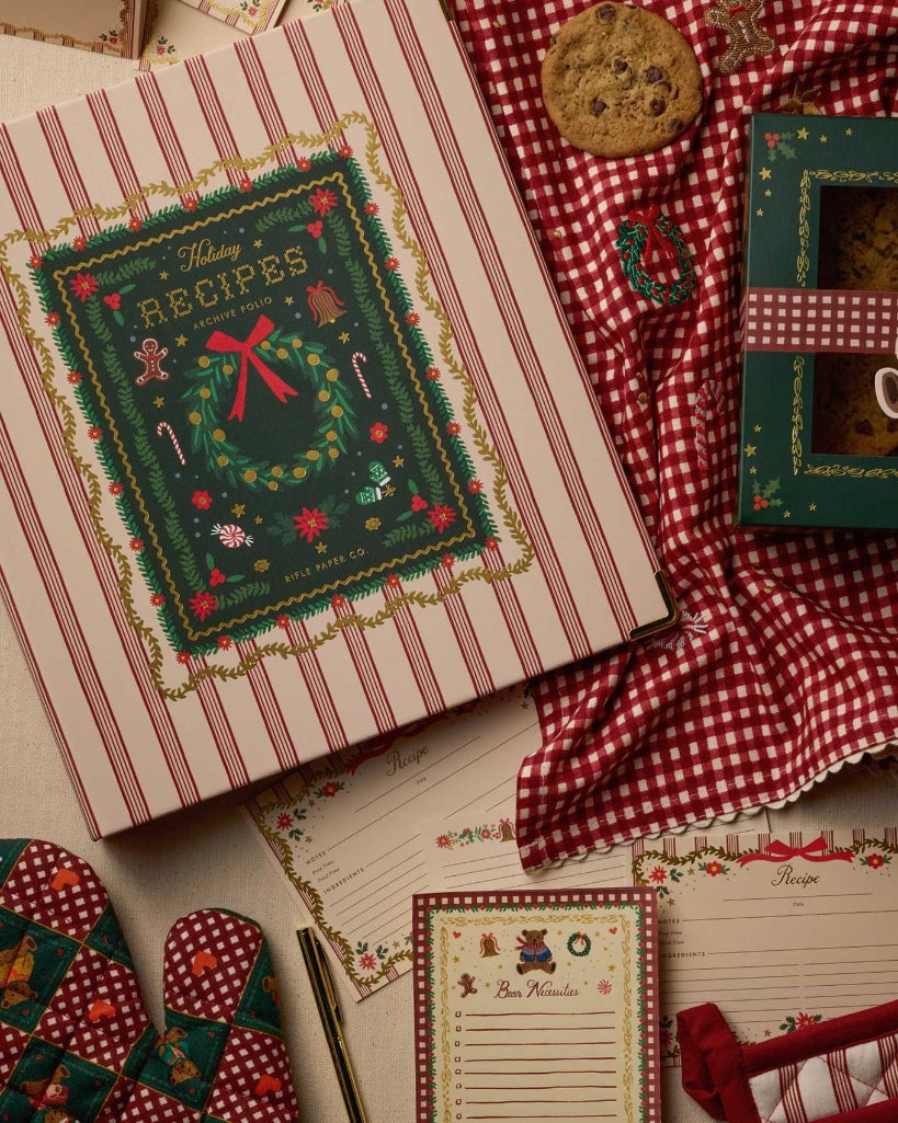 Recipe Binder - Holly Jolly [PRE ORDER]