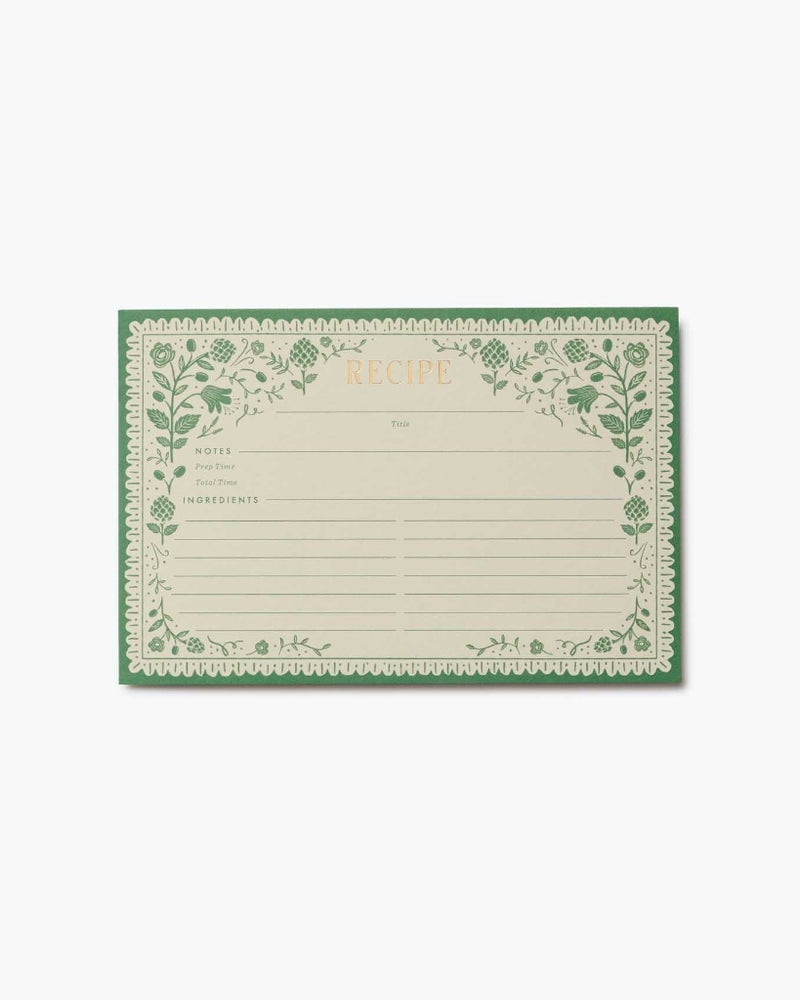 Recipe Cards - Artichoke [PRE ORDER]