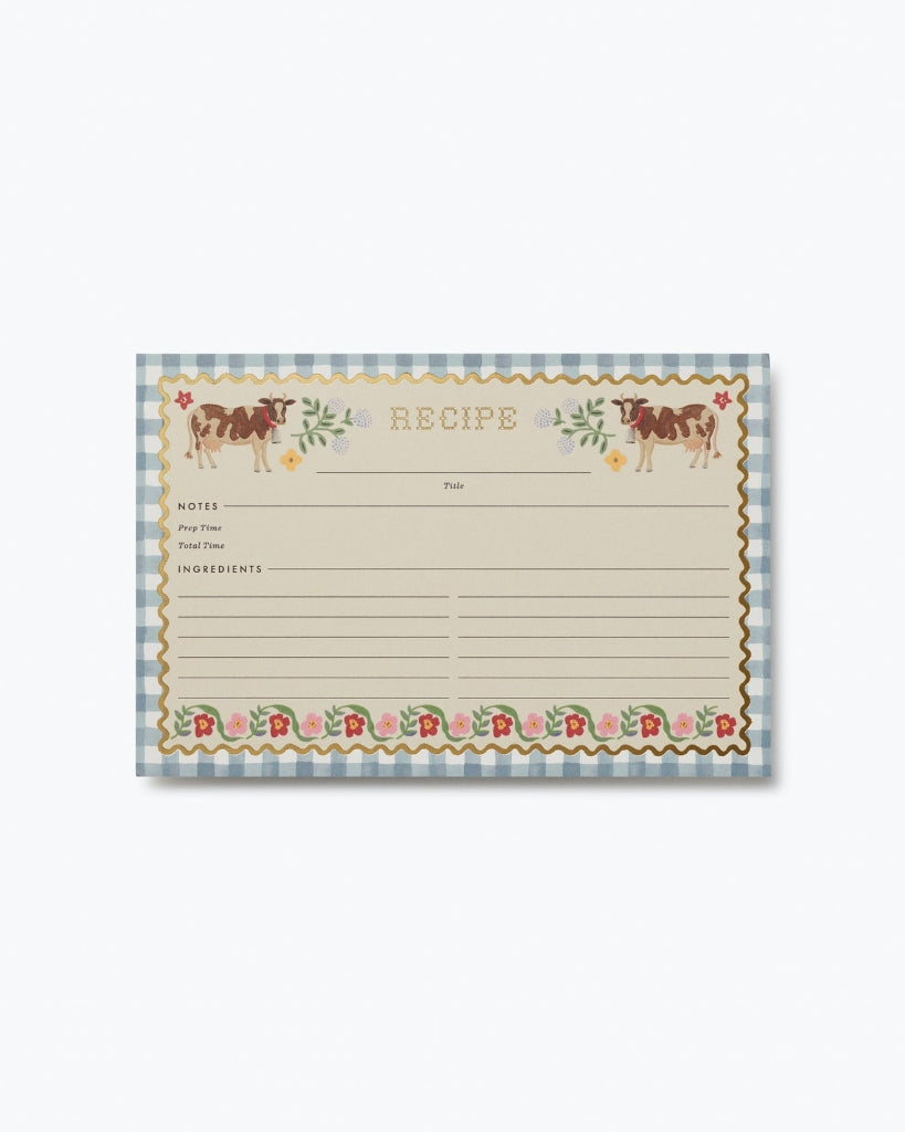 Recipe Cards - Home Sweet Home [PRE ORDER]