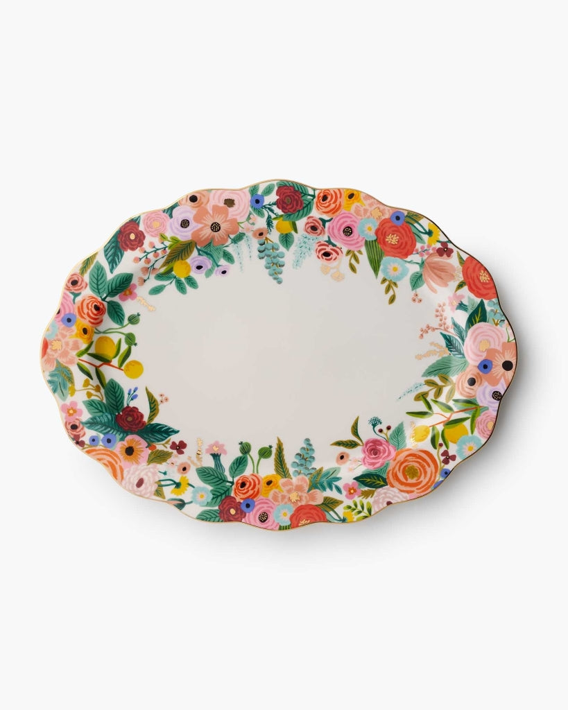 Porcelain Serving Platter - Garden Party [PRE ORDER]