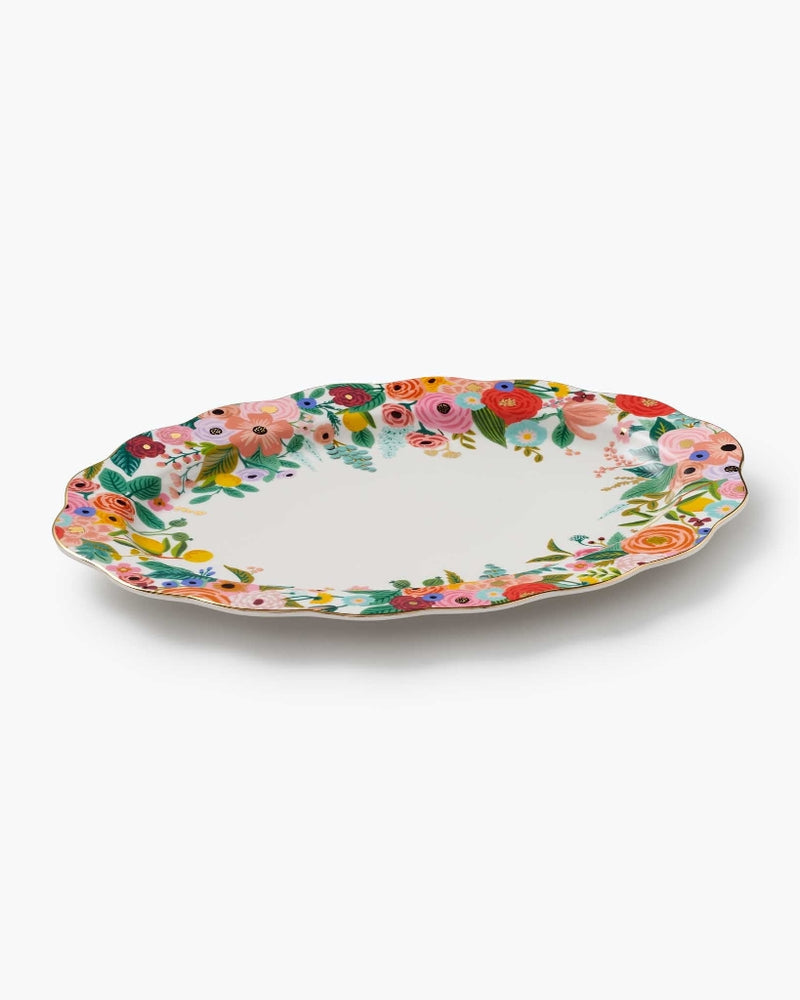 Porcelain Serving Platter - Garden Party [PRE ORDER]