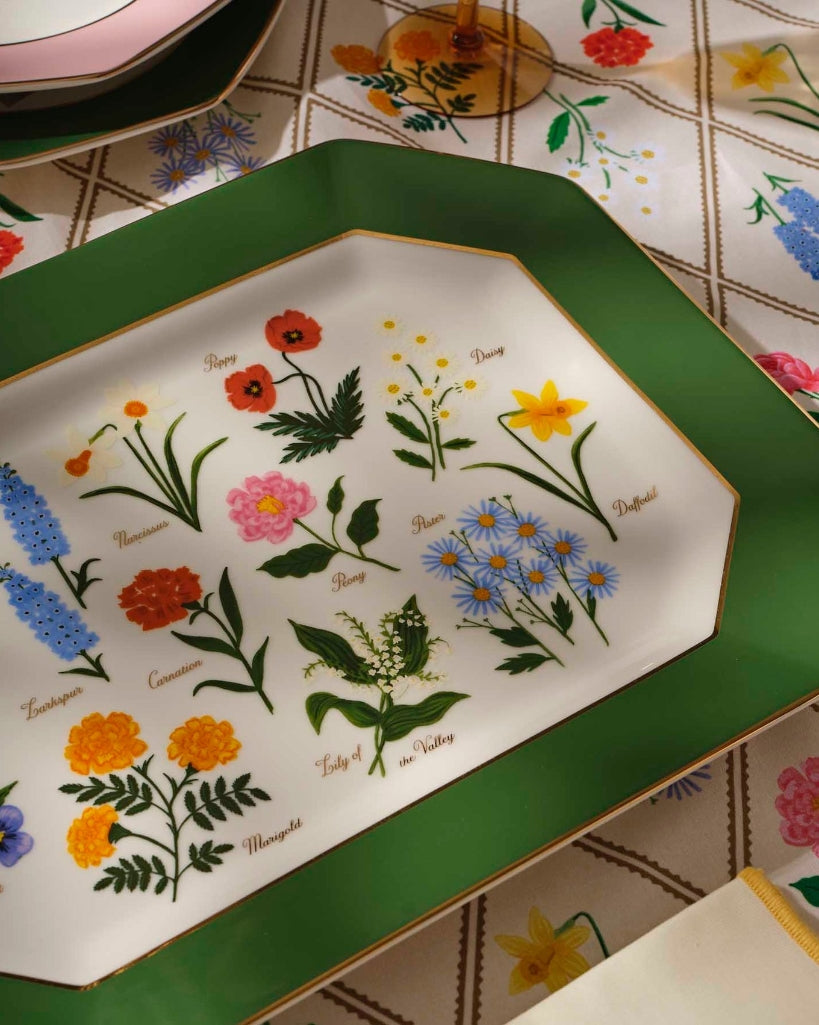 Rifle Paper Co. | Porcelain Serving Platter - Garden Study – A Little ...