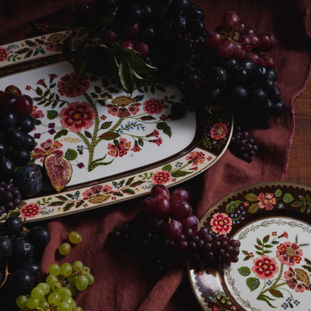 Porcelain Serving Platter - Gracie [PRE ORDER]