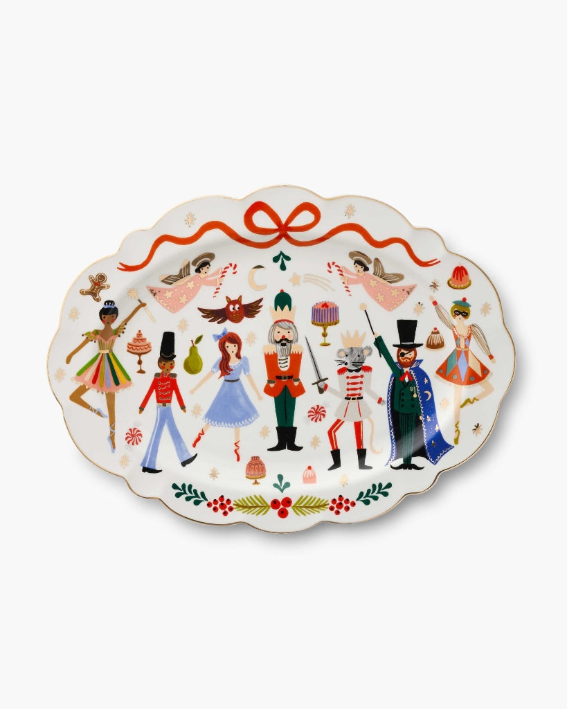 Porcelain Serving Platter - Nutcracker [PRE ORDER]