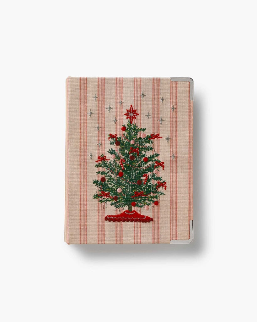 Embroidered Small Photo Album - Tinsel Tree [PRE ORDER]