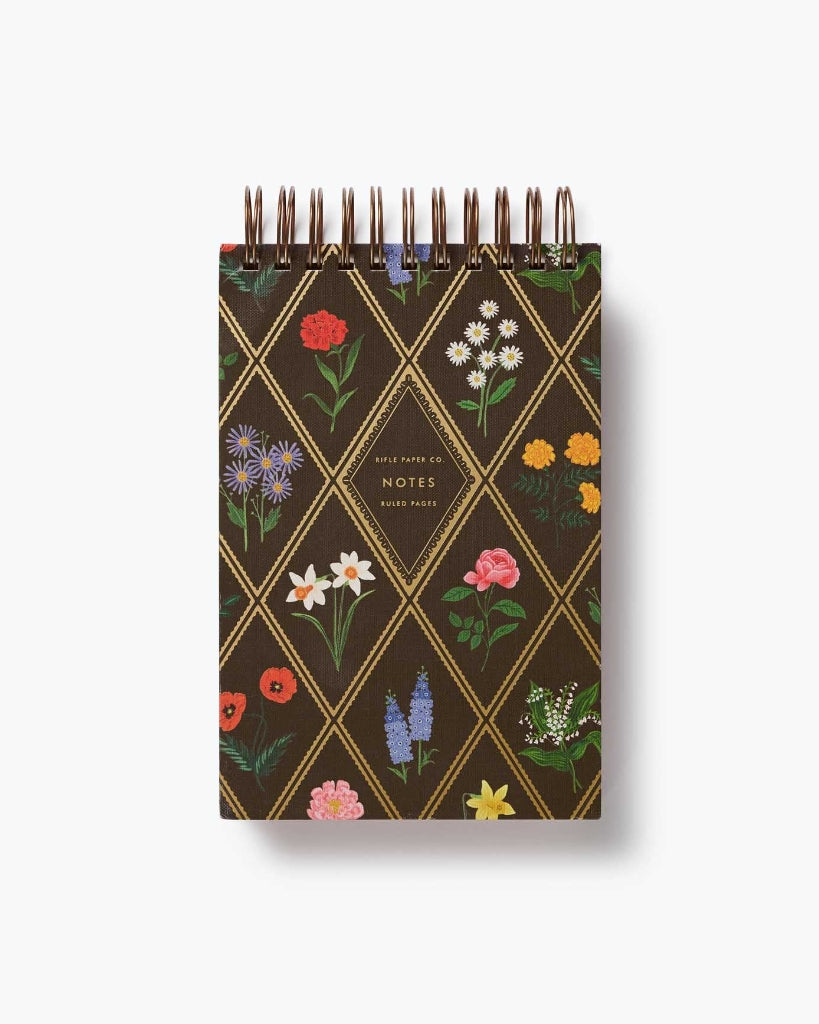 Desktop Spiral Notepad - Garden Study