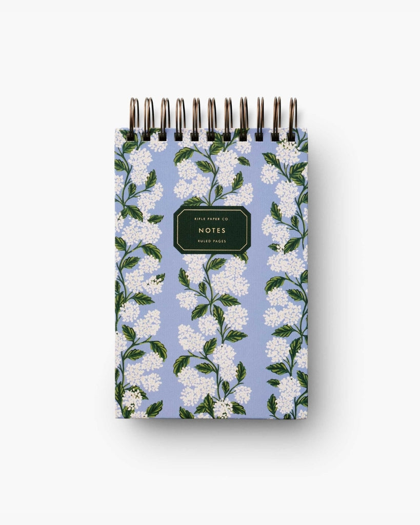Desktop Spiral Notepad - Hydrangea [PRE ORDER]