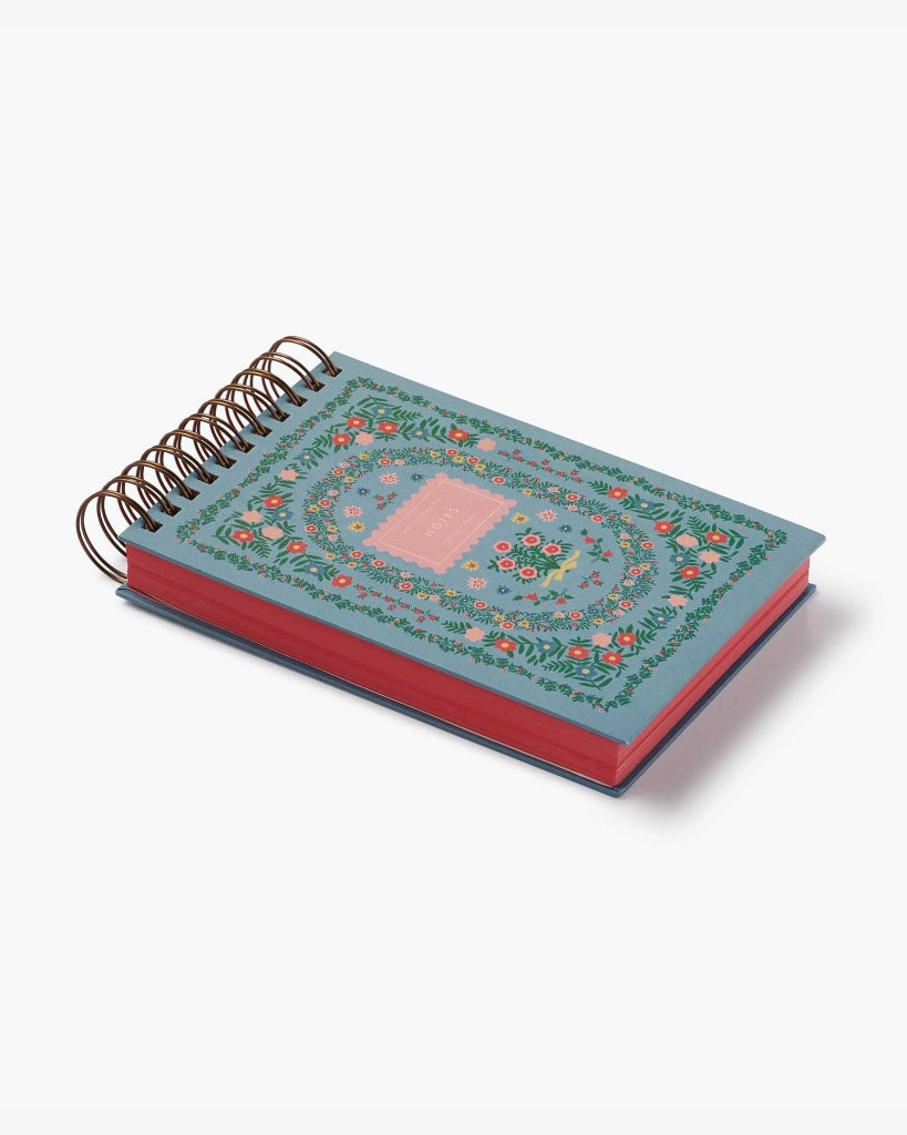 Desktop Spiral Notepad - Rosette