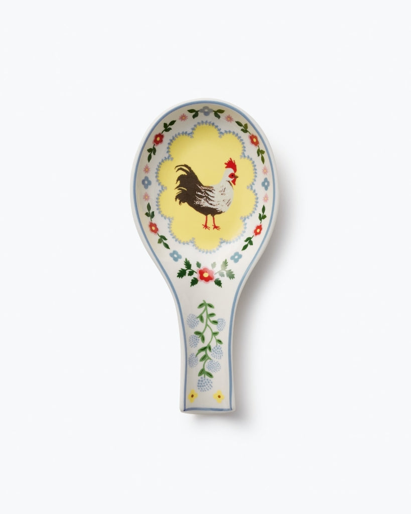 Porcelain Spoon Rest - Home Sweet Home