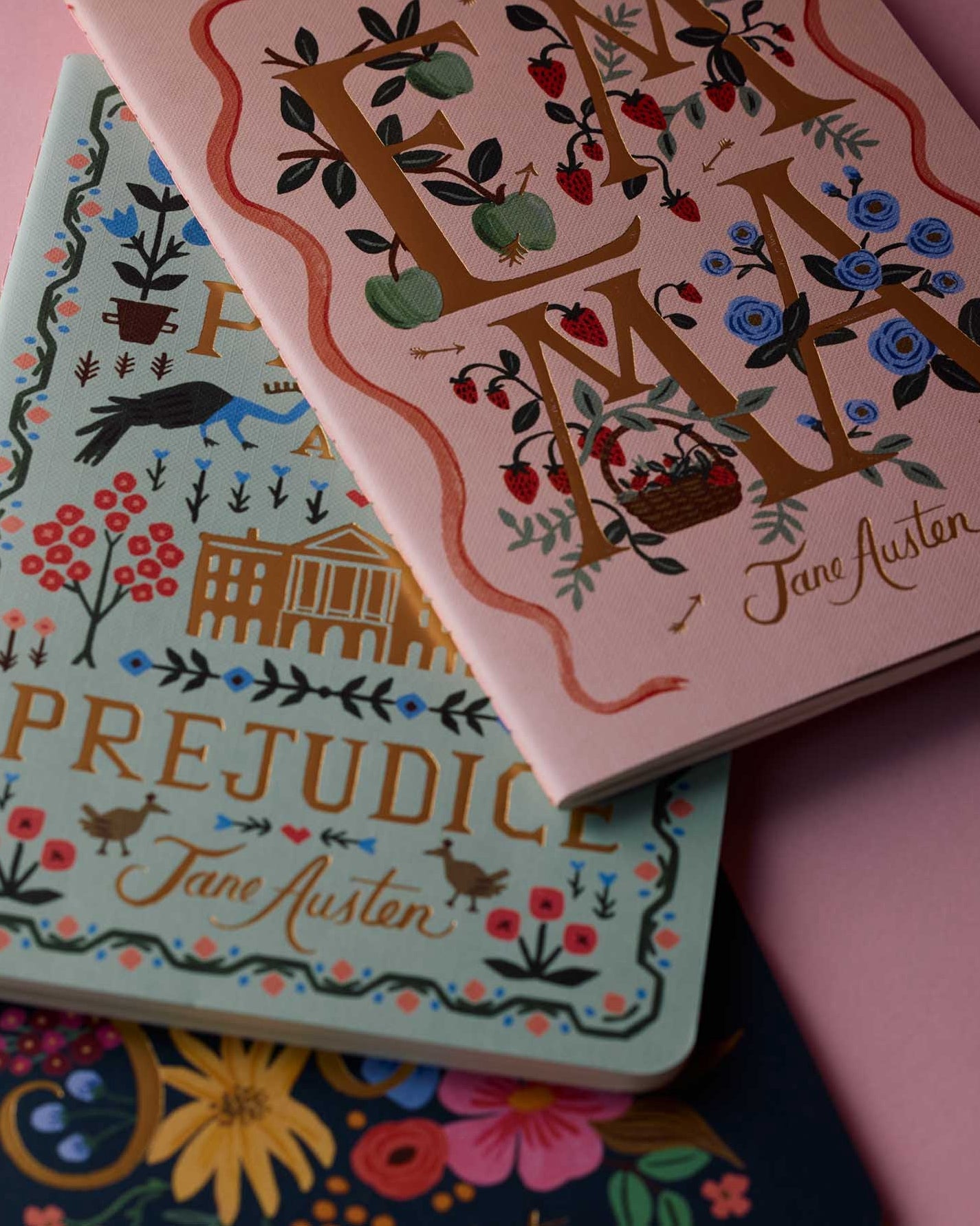 Stitched Notebook Set - Jane Austen