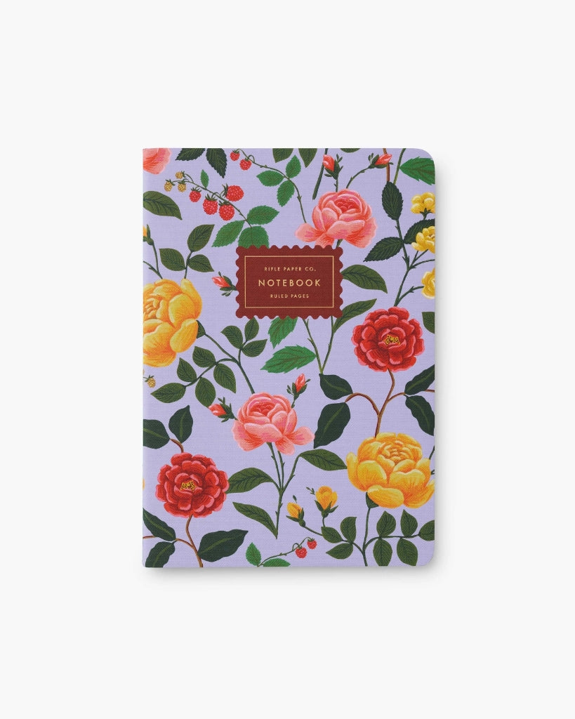 Stitched Notebook Set - Roses [PRE ORDER]