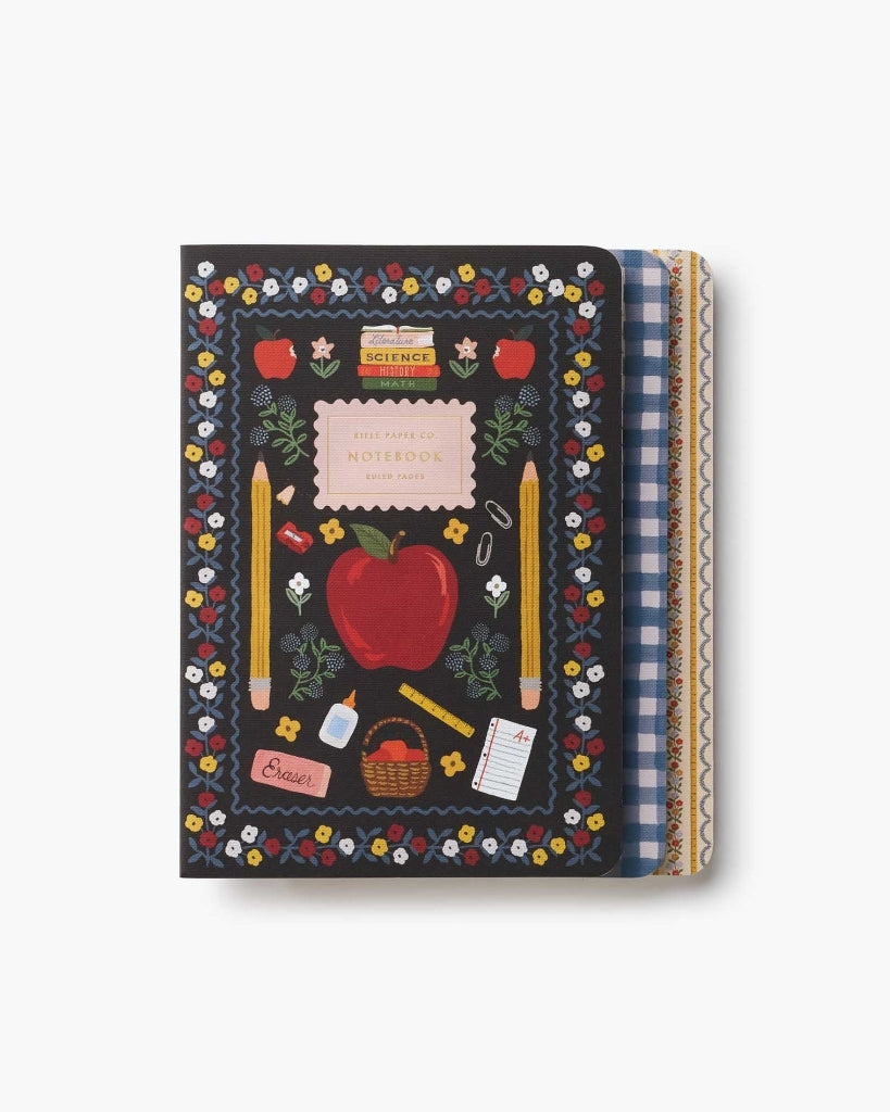 Stitched Notebook Set - Schoolhouse [PRE ORDER]